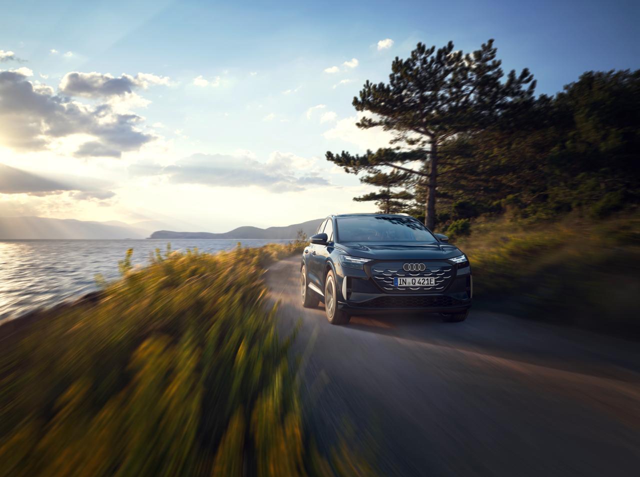 Audi Q4 e-tron – Uppdaterad facelift 2026